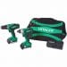 Hitachi KC18DGL 18-Volt Cordless Lithium Ion Driver Drill and Impact Driver Combo Kit Review
